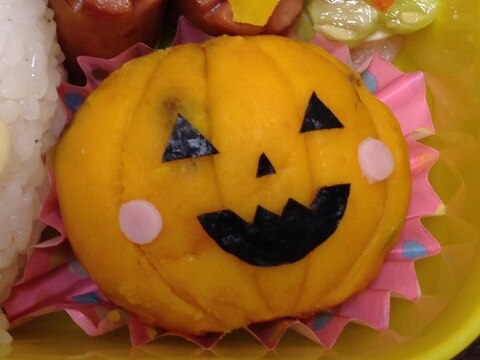 ハロウィンキャラ弁☆かぼちゃおばけ